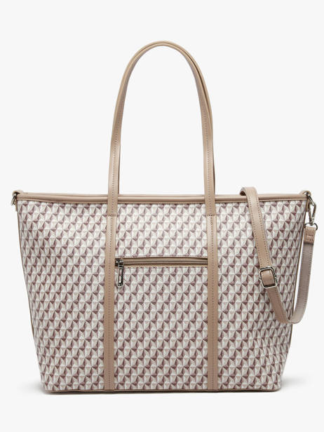 Sac Porté épaule Paris Miniprix Beige paris F8544 vue secondaire 3