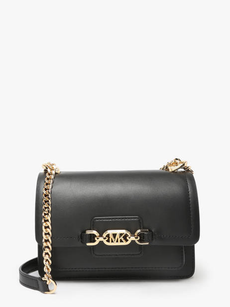 Sac Bandoulière Heather Cuir Michael kors Noir heather S2G7HC0L