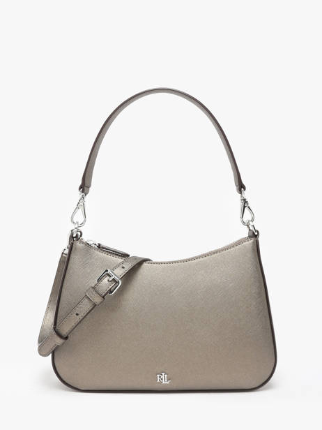 Sac Porté épaule Danni 26 Cuir Lauren ralph lauren Beige danni 31883768