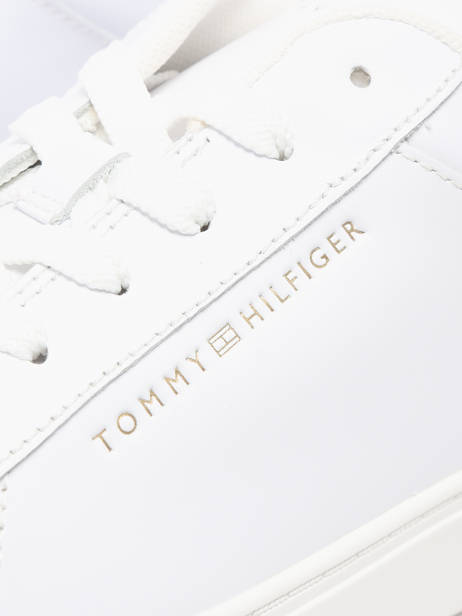 Sneakers En Cuir Tommy hilfiger Blanc women 8320YBS vue secondaire 3