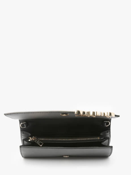 Sac Bandoulière K Signature Cuir Karl lagerfeld Noir k signature A1W32068 vue secondaire 3