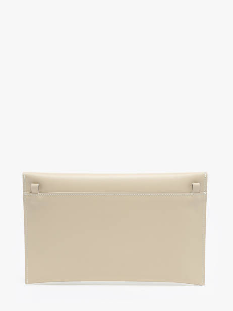 Pochette De Soirée L Paddock Cuir Etrier Beige paddock EPAD075L vue secondaire 4