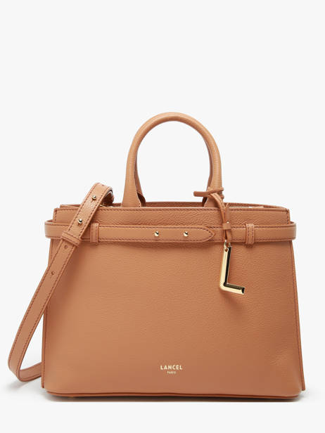 Sac Porté Main Faubourg Cuir Lancel Marron faubourg A13528