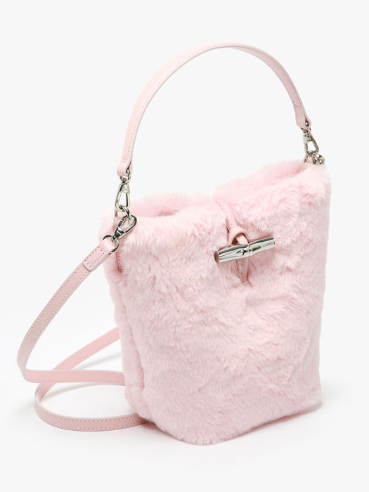 Longchamp Le roseau cosy Sacs porté travers Rose