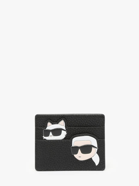 Porte-cartes Karl lagerfeld Noir k ikon A1W32127