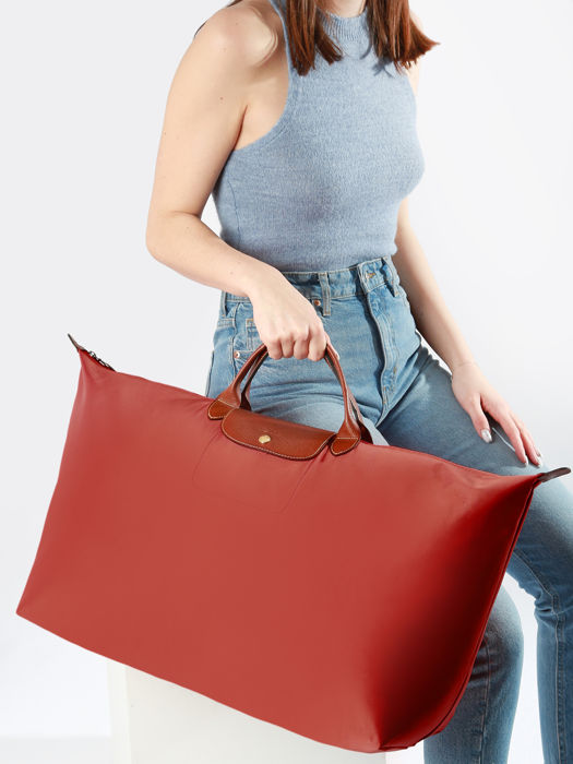 Longchamp Le pliage original Sacs de voyage Rouge