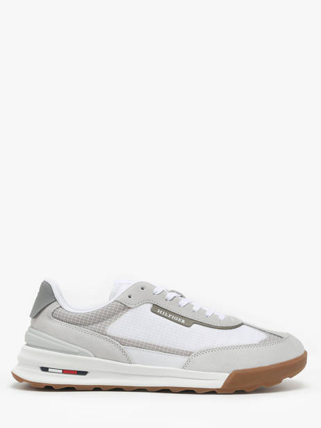 Sneakers En Cuir Tommy hilfiger Blanc men 5328YBS