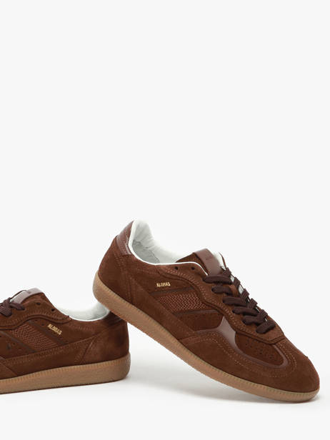 Sneakers Tb.490 Rife Chocolat En Cuir Alohas Marron women 10047105 vue secondaire 3