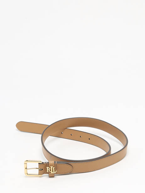 Ceinture Lauren ralph lauren Beige elmswood 12968763 vue secondaire 3