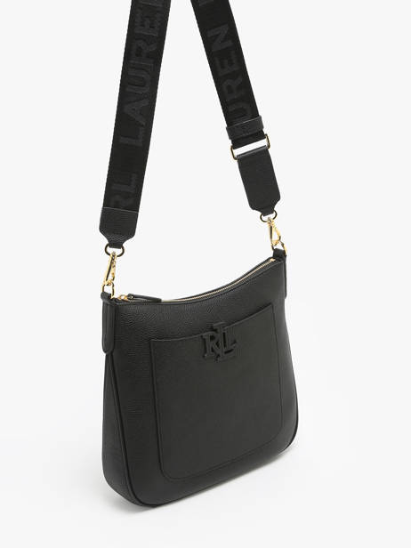 Sac Bandoulière Cameryn Cuir Lauren ralph lauren Noir cameryn 31970152 vue secondaire 2