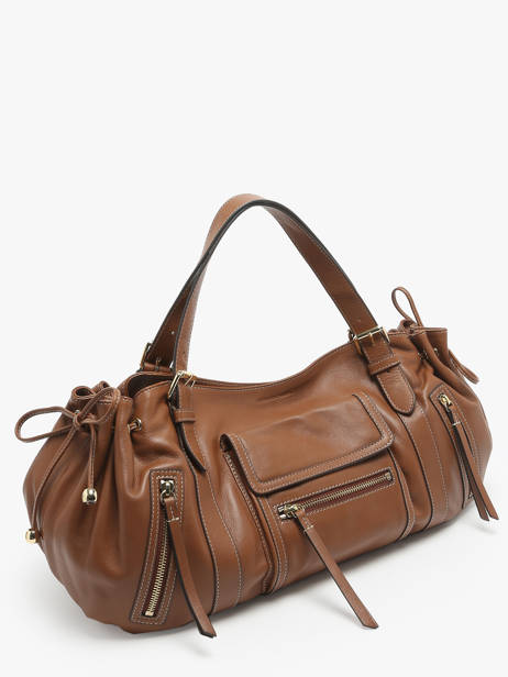 Sac Porté épaule Icone Cuir Gerard darel Marron icone DBS30410 vue secondaire 2