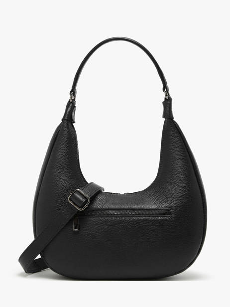 Sac Porté épaule Caviar Cuir Milano Noir caviar CA24121 vue secondaire 4