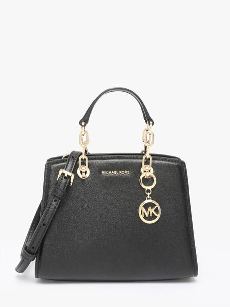 Sac Bandoulière Cynthia Cuir Michael kors Noir cynthia S4GCYC1T