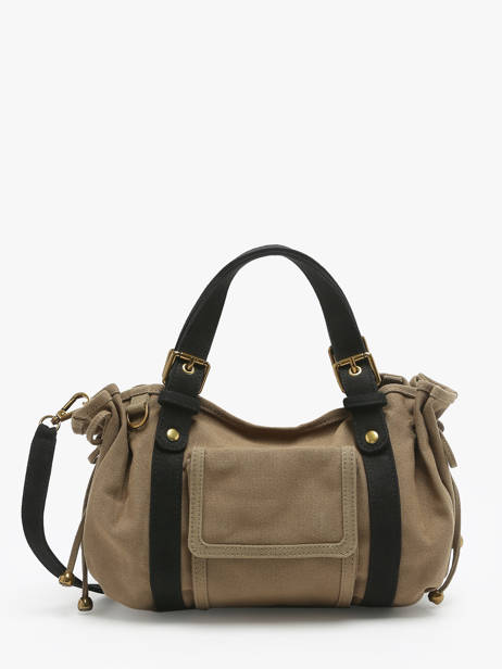 Sac Porté épaule Canvas Coton Gerard darel Vert canvas DBS67450 vue secondaire 4