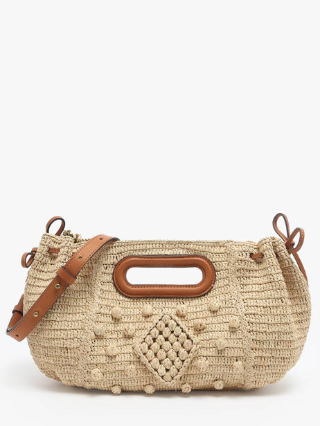 Sac Bandoulière Raphia Raphia Gerard darel Beige raphia DBS08454