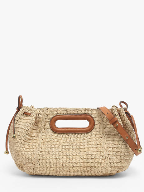 Sac Bandoulière Raphia Raphia Gerard darel Beige raphia DBS08454 vue secondaire 4