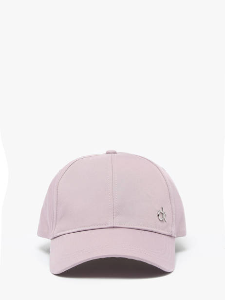 Casquette Calvin klein jeans Violet ck metal K613102