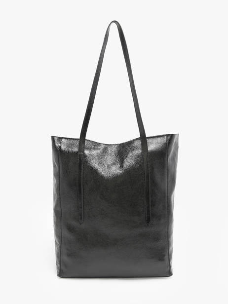 Sac Porté épaule A4 Nine Cuir Milano Noir nine NI24111