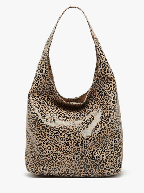 Sac Porté épaule Velvet Leopardo Cuir Milano Multicolore velvet leopardo VL24062