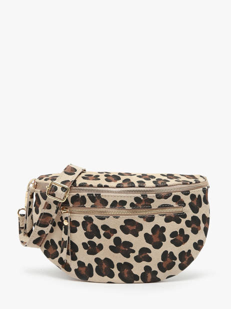 Sac Banane Velvet Leopardo Cuir Milano Multicolore velvet leopardo VL24091