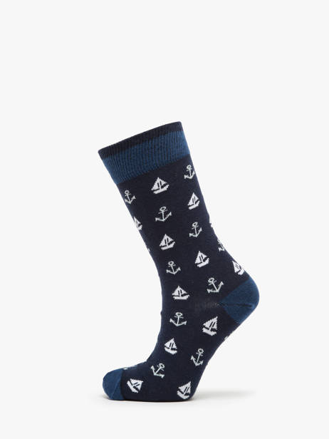 Chaussettes Cabaia Bleu socks NIN