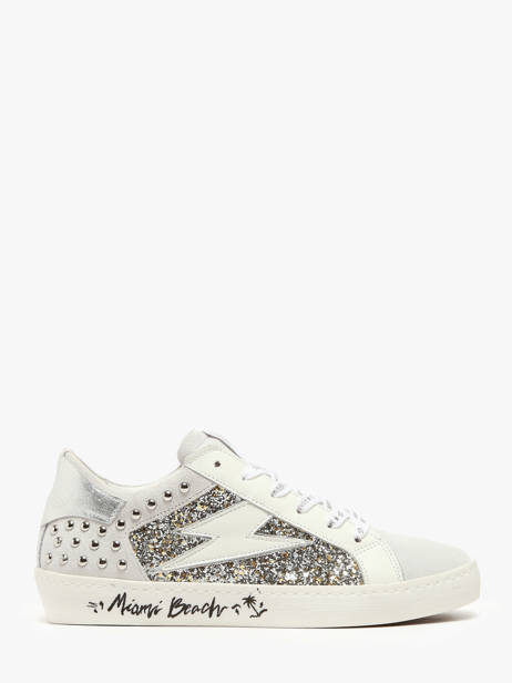 Sneakers En Cuir Semerdjian Blanc women ROYB502