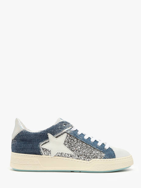 Sneakers En Cuir Semerdjian Bleu women DUCKB723