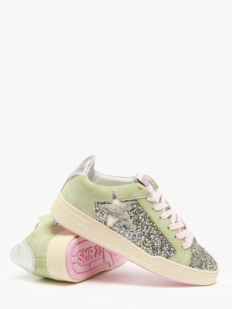 Sneakers Duck En Cuir Semerdjian Multicolore women DUCKB723 vue secondaire 3