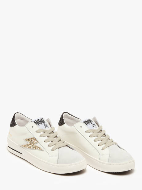 Sneakers En Cuir Semerdjian Blanc women MAYAB672 vue secondaire 2