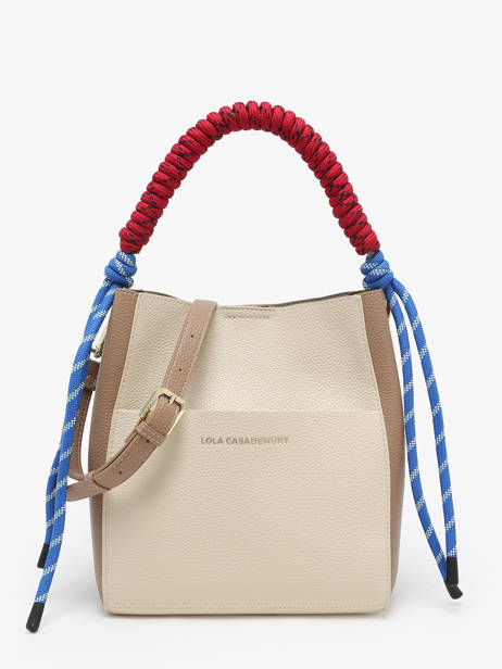 Sac Porté épaule Tresse Lola casademunt Beige tresse 63