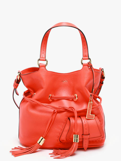 Sac Seau M Premier Flirt Cuir Lancel Orange premier flirt A10110