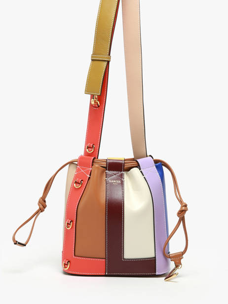 Sac Bandoulière Elles Cuir Lancel Multicolore elles A13399 vue secondaire 2