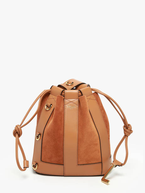 Sac Bandoulière Elles Cuir Lancel Marron elles A13359