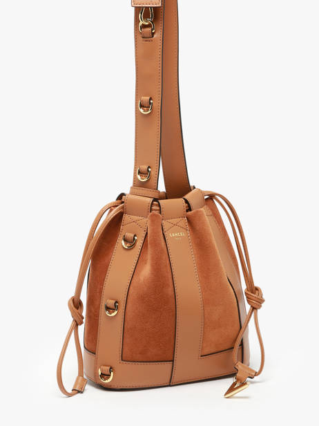 Sac Bandoulière Elles Cuir Lancel Marron elles A13359 vue secondaire 2