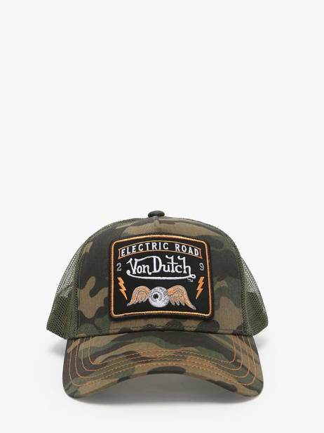 Casquette Von dutch Vert accessoires CAS1SQUA