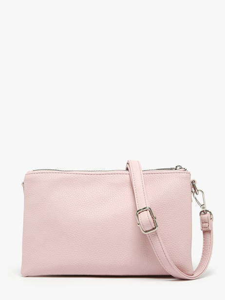 Sac Bandoulière Grained Miniprix Rose grained H6995 vue secondaire 3