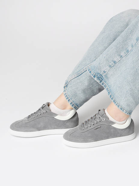 Sneakers En Cuir Calvin klein jeans Gris women 24360IW vue secondaire 1