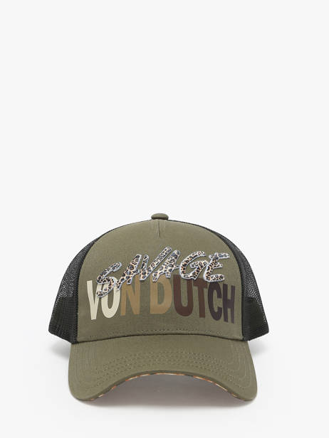 Casquette Von dutch Vert accessoires CBSAVAGE