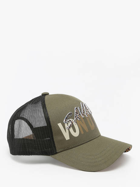 Casquette Von dutch Vert accessoires CBSAVAGE vue secondaire 1