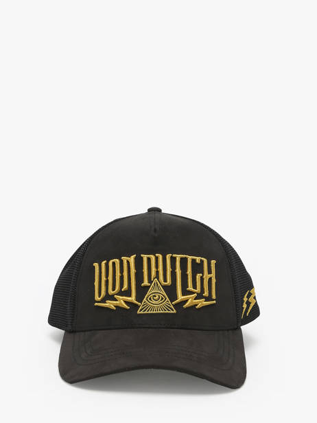 Casquette Von dutch Noir accessoires ROCK3