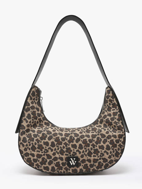 Sac Porté épaule Leopard Polyester Vanessa wu Multicolore leopard MA0131