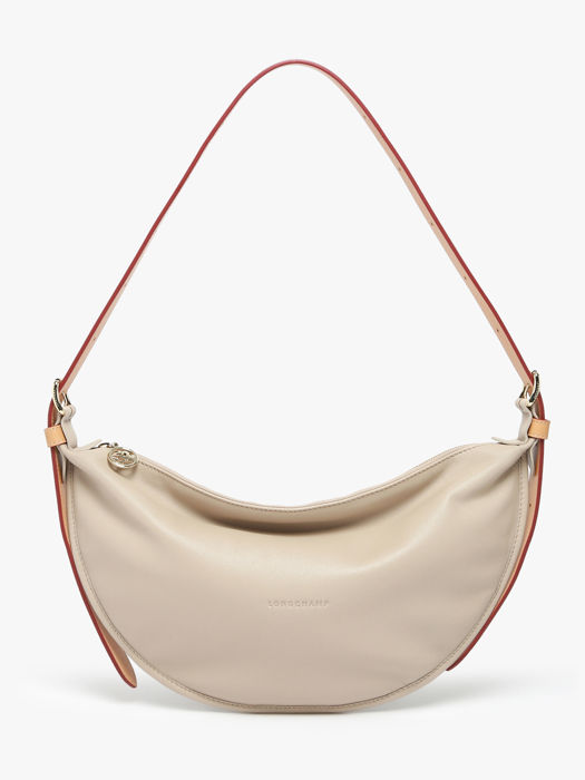 Longchamp Half bag Sacs porté travers Beige