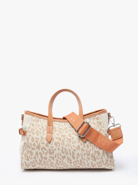 Sac Porté Main Leopard Polyester Vanessa wu Marron leopard MA0132M vue secondaire 4