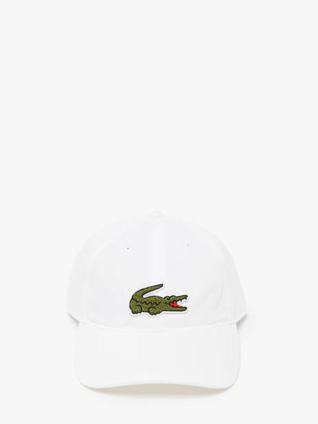 Casquette Lacoste Blanc accessoires RK318600