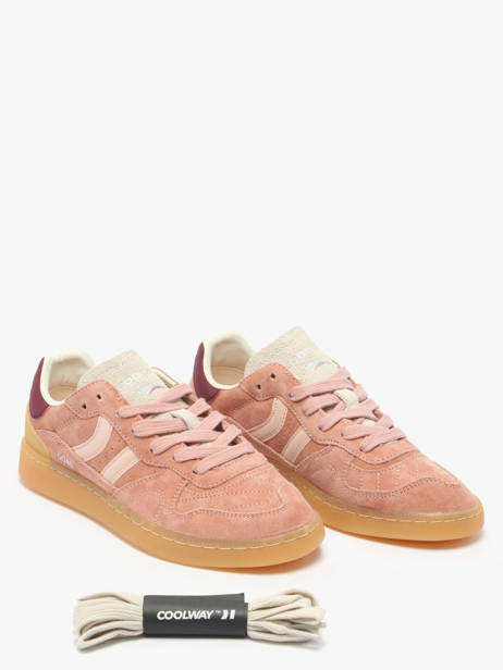 Sneakers En Cuir Coolway Rose women 7603184 vue secondaire 1