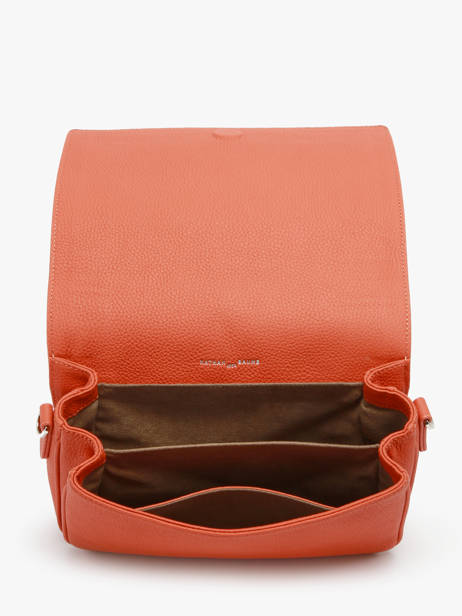 Sac Bandoulière Rotterdam Cuir Nathan baume Orange mondrian 3 vue secondaire 3