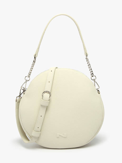 Sac Porté épaule Anna Cuir Nathan baume Beige nathan 9