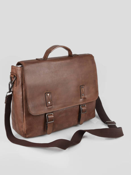 Porte Documents (main) Basilic pepper Beige traveler BTRA02 vue secondaire 2