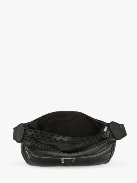 Sac Bandoulière Basic Uni Miniprix Noir basic uni P168 vue secondaire 2