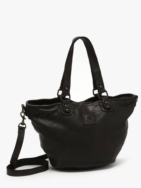 Sac à Main Heritage Cuir Biba Noir heritage BT28 vue secondaire 2
